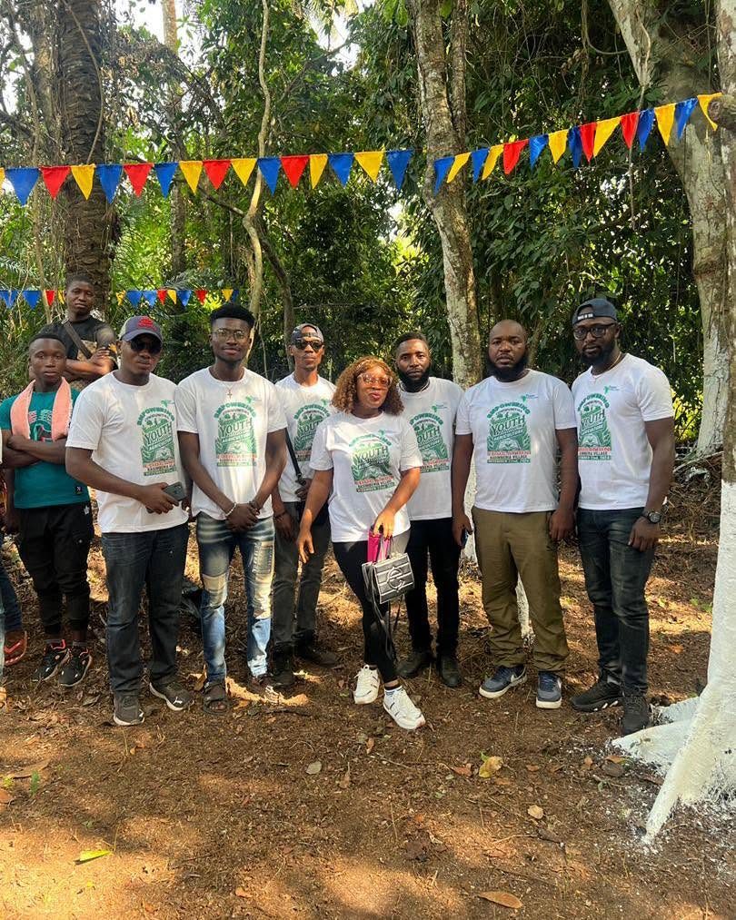 CARDO team members and community youth at a programme event