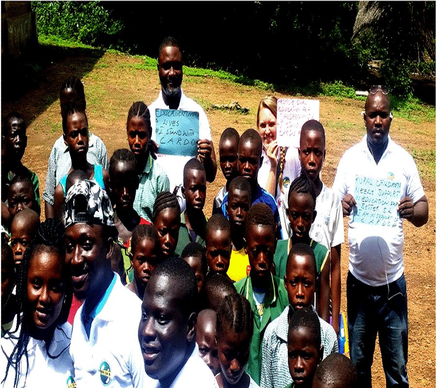 School supplies handed to pupils at Makorombo Primary School