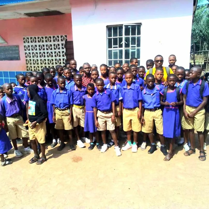 Pupils of R.C. Primary School Binkolo
